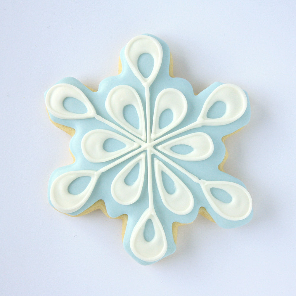 Emporte-pièce flocon de neige géométrique 4" x 3.3"    - Ann Clark Cookie Cutters - Emporte-pièce -  - La Guilde Culinaire