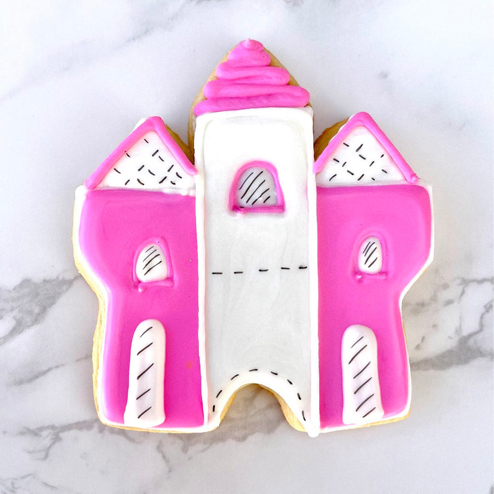 Emporte-pièce maison/château hanté 3,4" x 3,25"    - Ann Clark Cookie Cutters - Emporte-pièce -  - La Guilde Culinaire