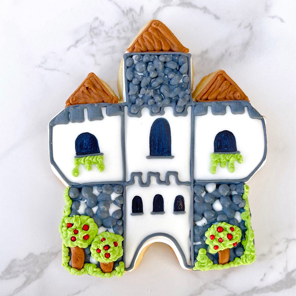 Emporte-pièce maison/château hanté 3,4" x 3,25"    - Ann Clark Cookie Cutters - Emporte-pièce -  - La Guilde Culinaire
