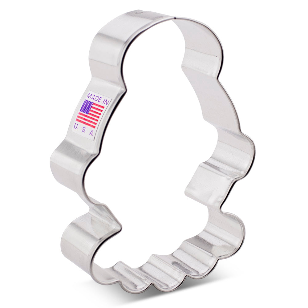 Emporte-pièce Mme Noël 4" par Flour Box Bakery 4" x 3"    - Ann Clark Cookie Cutters - Emporte-pièce -  - La Guilde Culinaire