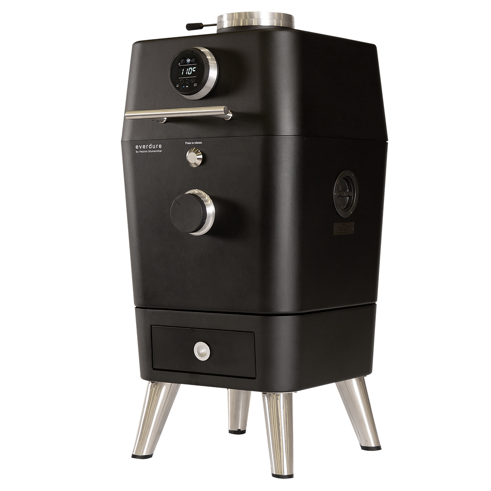 BBQ au charbon de bois 4K Everdure Noir   - Everdure - BBQ - HBCE4KBUS - La Guilde Culinaire