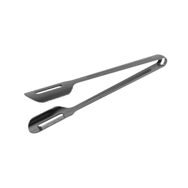 Pinces à charbon et copeaux de bois en titanium Everdure    - Everdure - Accessoire pour BBQ -  - La Guilde Culinaire