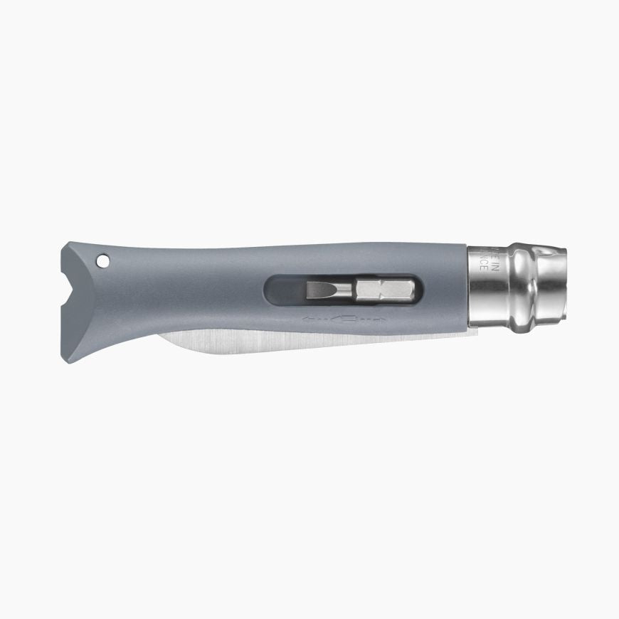 Opinel - N°09 Couteau Bricolage Gris    - Opinel - Couteau de poche -  - La Guilde Culinaire