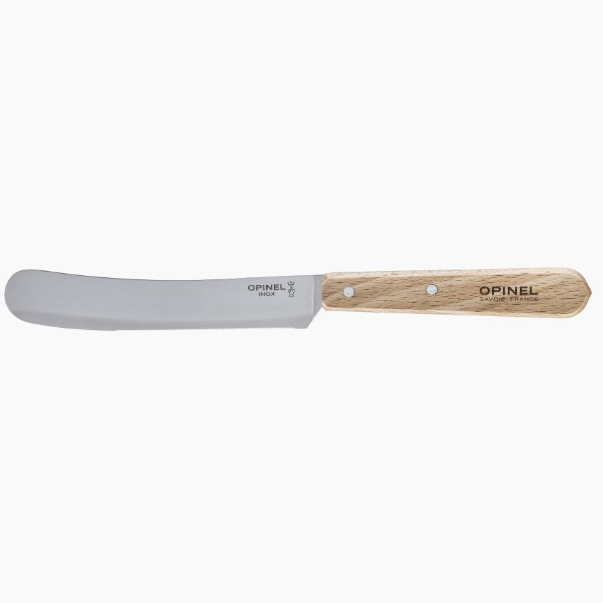 Opinel - Couteau du petit déjeuner en Hêtre    - Opinel - Couteau de table -  - La Guilde Culinaire