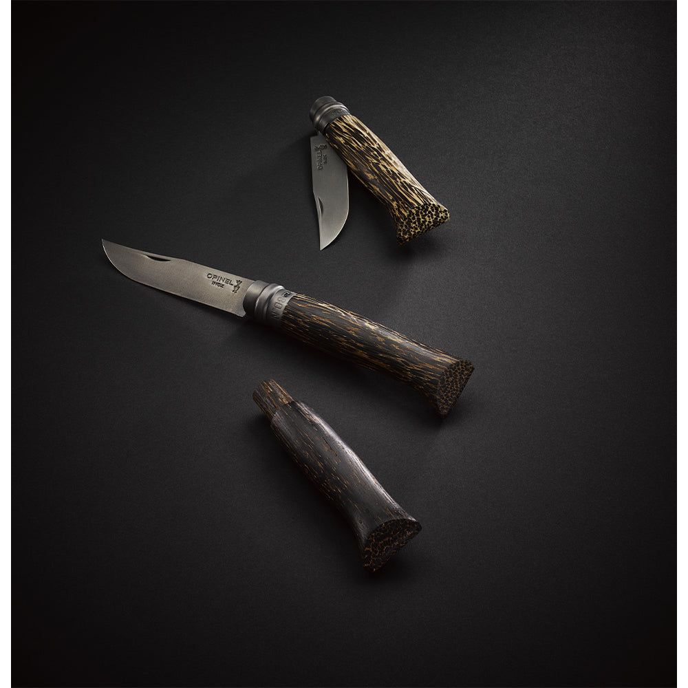 Opinel - N°08 Palmier Noir    - Opinel - Couteau de poche -  - La Guilde Culinaire