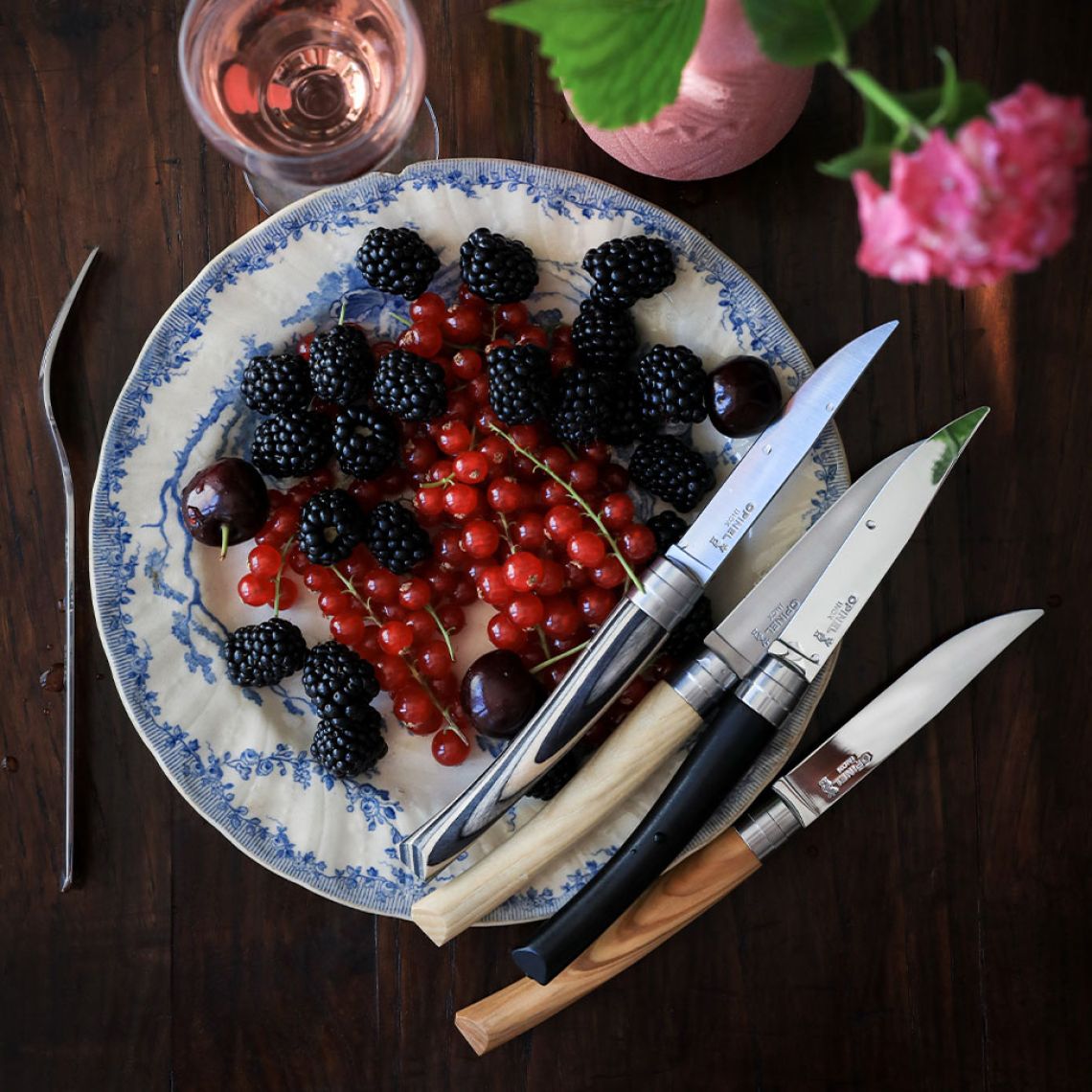 Opinel - Coffret Table Chic Panaché    - Opinel - Couteau de poche -  - La Guilde Culinaire