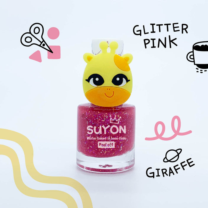 Vernis Giraffe - Rose pailleté    - Suyon Collection - Vernis -  - La Guilde Culinaire