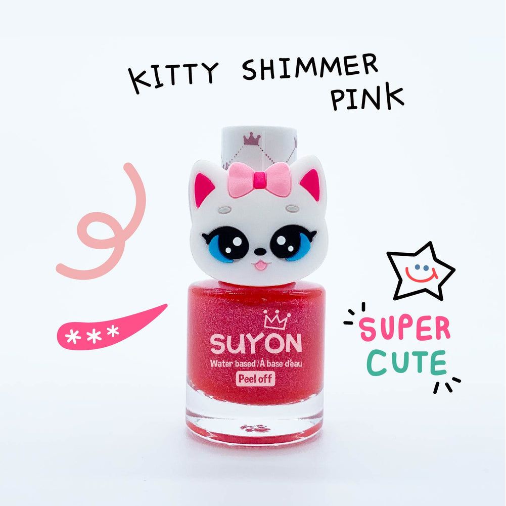 Vernis Kitty - Rose scintillant    - Suyon Collection - Vernis -  - La Guilde Culinaire
