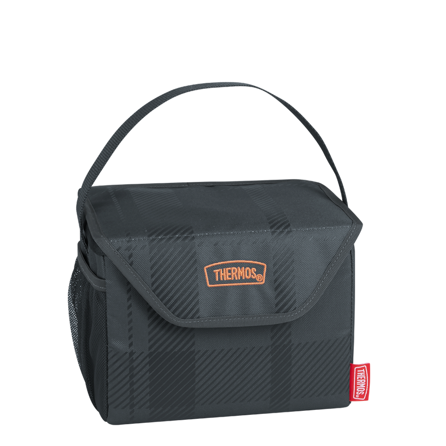 Refroidisseur 6 canettes - Gris Charbon    - Thermos - Sac à lunch -  - La Guilde Culinaire