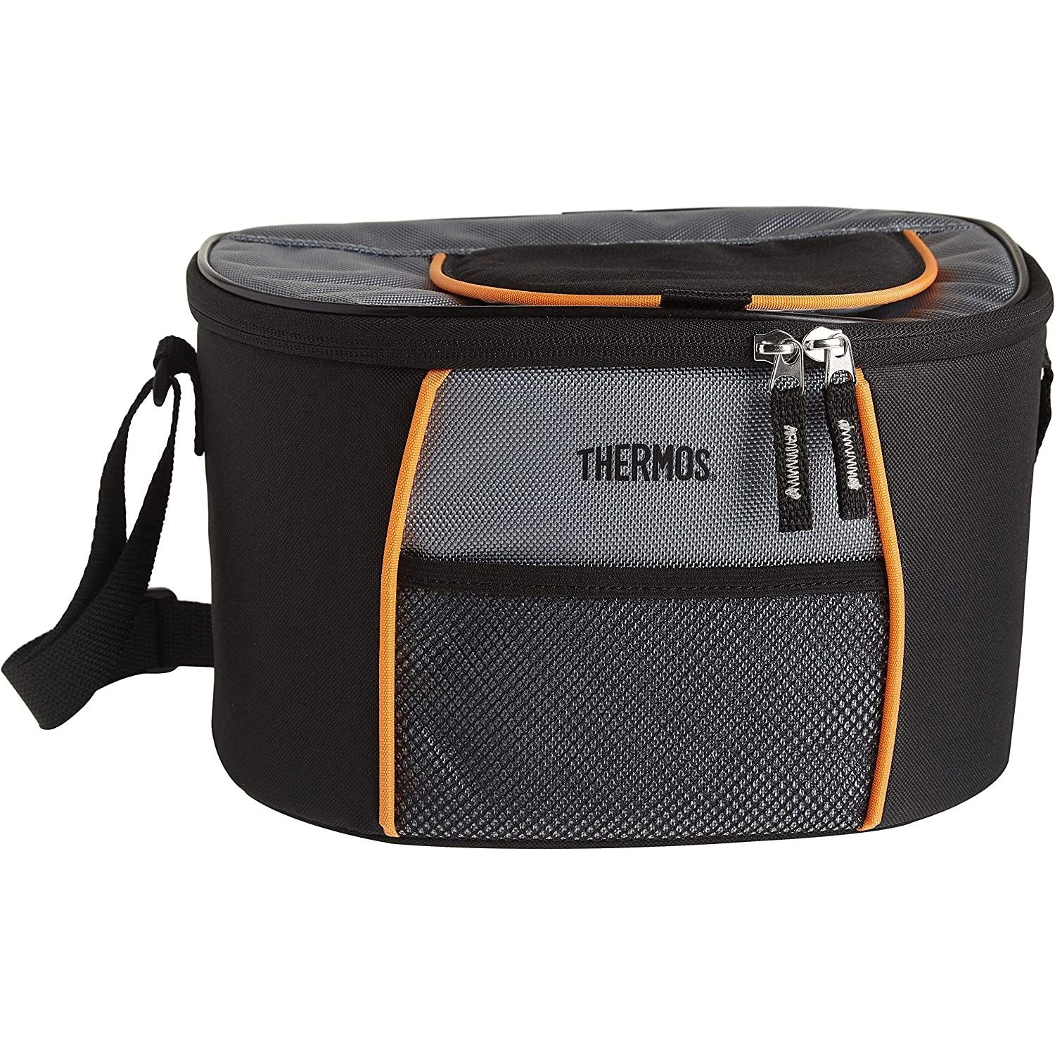 Refroidisseur 6 canettes Element 5 - Noir/Orange !    - Thermos - Sac à lunch -  - La Guilde Culinaire