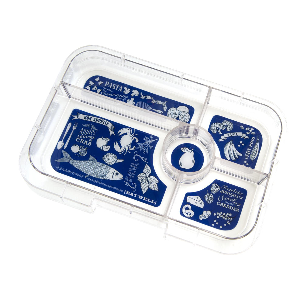 Yumbox - Tapas Plateau Bon Appetit Bleu Foncé (5 compartiments)    - Yumbox - Boîte à repas -  - La Guilde Culinaire