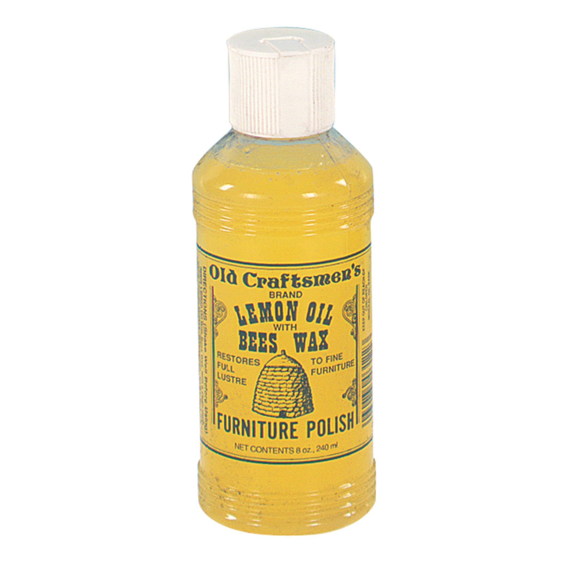 Old Craftsman's Lemon Oil Huile de citron avec cire d'abeille 8oz/230ml    - Fox Run - Huile de citron -  - La Guilde Culinaire