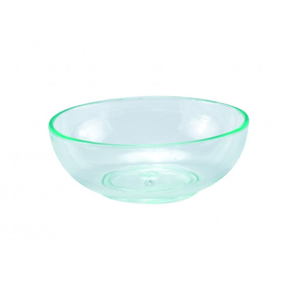Mini Saladier transparent vert - paquet 50    - Solia - Service de table jetable -  - La Guilde Culinaire