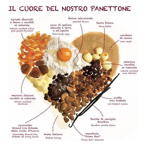 Panettone Glassato 500g    - Filippi Pâtisserie - Panettone -  - La Guilde Culinaire