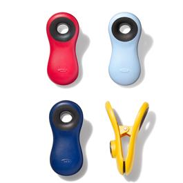 Ensemble de 4 pinces magnétiques multi usages    - OXO - Accessoire -  - La Guilde Culinaire