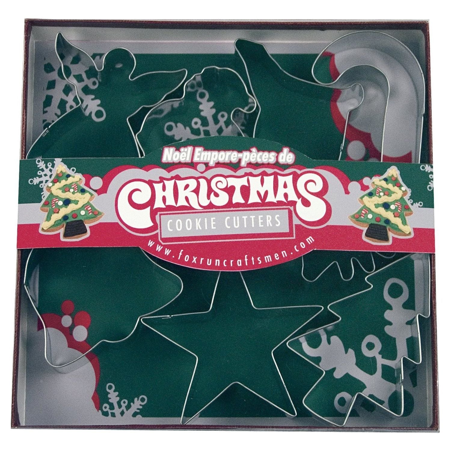 Ensemble d'emporte-pièces Motifs de Noël (7 pièces)    - Fox Run - Emporte-pièce -  - La Guilde Culinaire