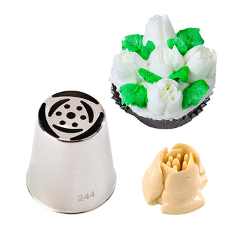 Douille Russe inox Multi-Ouvertures #244    - SG - Douille et poche -  - La Guilde Culinaire