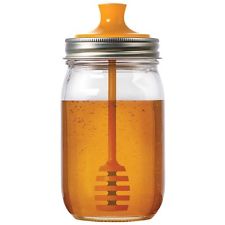 Couvercle cuillère à miel pour pots Mason    - Jarware - Pot masson -  - La Guilde Culinaire