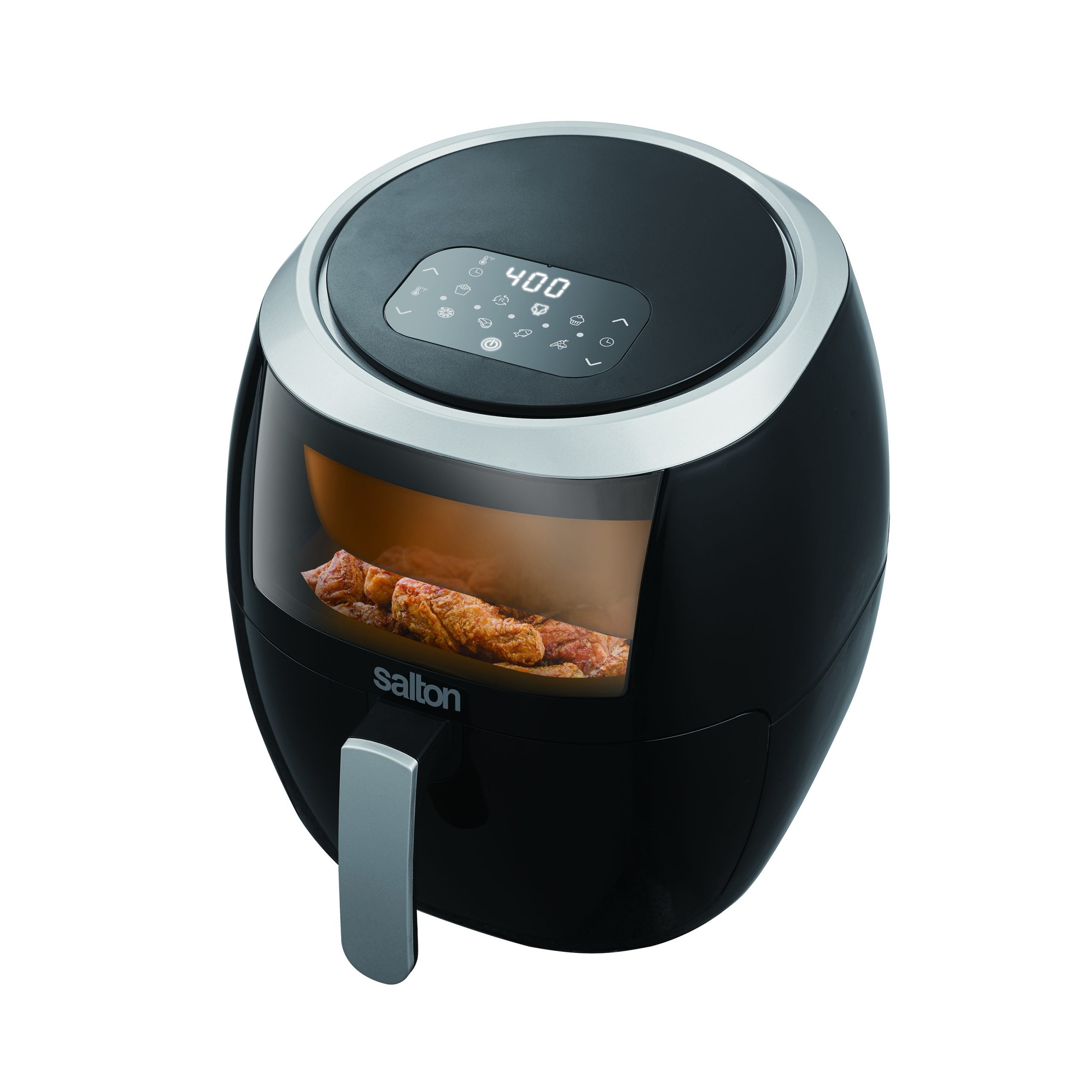 Friteuse à air numérique avec fenêtre de visualisation - 8L    - Salton - Air fryer -  - La Guilde Culinaire