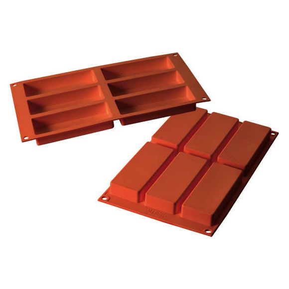 Moule Grand Rectangle flexible SILICONFLEX    - SilikoMart - Moule à gâteaux -  - La Guilde Culinaire
