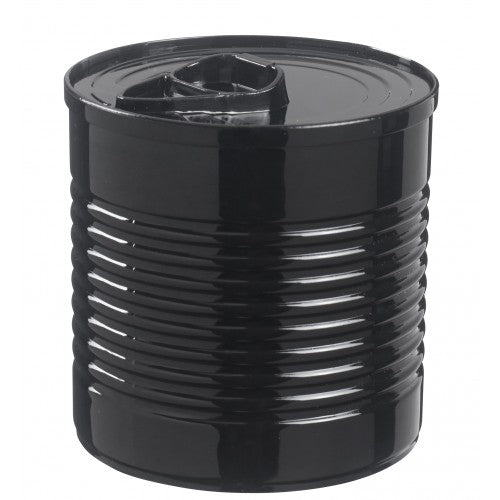 Boite de conserve noir PP 220 ml - paquet 20    - Solia - Service de table jetable -  - La Guilde Culinaire