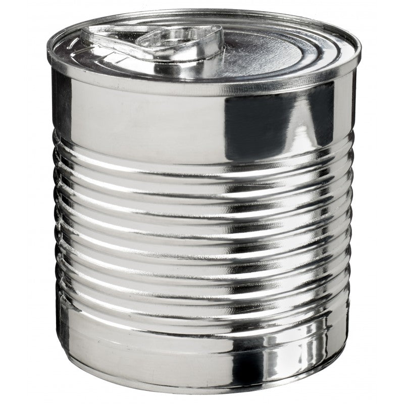 Boite de conserve 220 ml Argenté - paquet 20    - Solia - Service de table jetable -  - La Guilde Culinaire