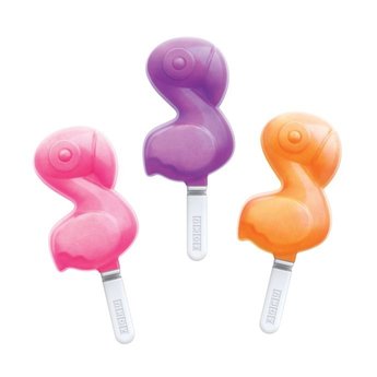 Moules FLAMINGO POPS pour 4 pops glacés    - Zoku - Appareil à glace et crème glacée -  - La Guilde Culinaire
